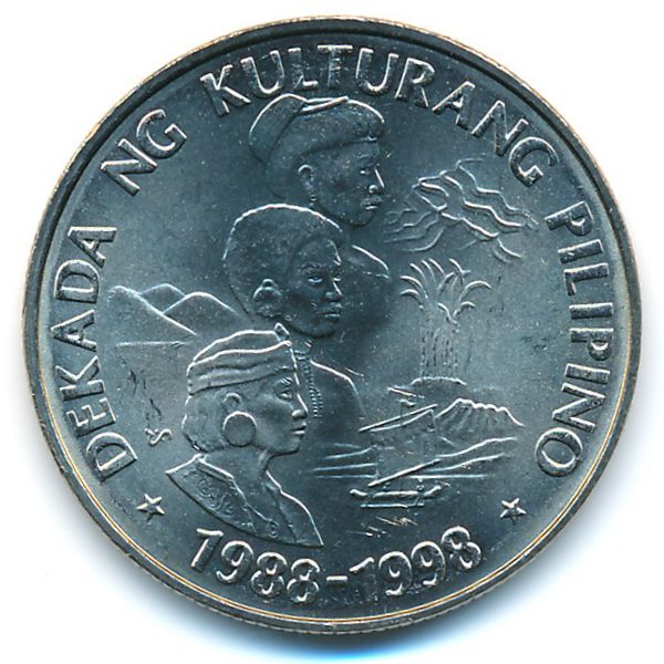 Филиппины, 1 песо (1989 г.)