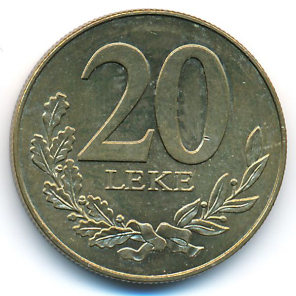 Албания, 20 лек (2000 г.)