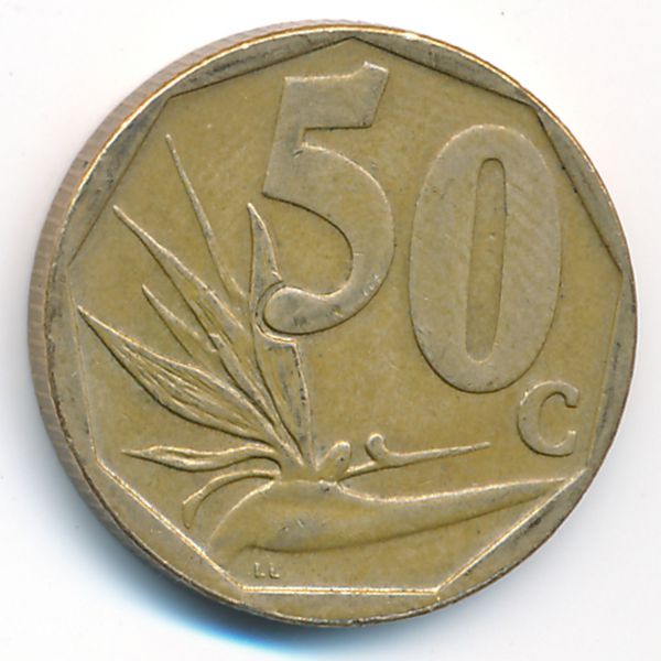 ЮАР, 50 центов (2008 г.)