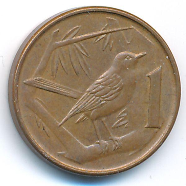 Каймановы острова, 1 цент (1996 г.)