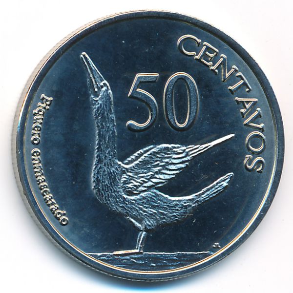 Галапагосские острова., 50 сентаво (2008 г.)