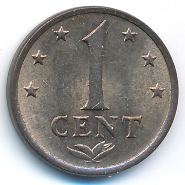 Антильские острова, 1 цент (1971 г.)