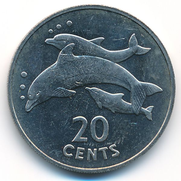 Кирибати, 20 центов (1979 г.)