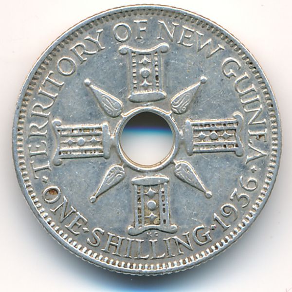 Новая Гвинея, 1 шиллинг (1936 г.)