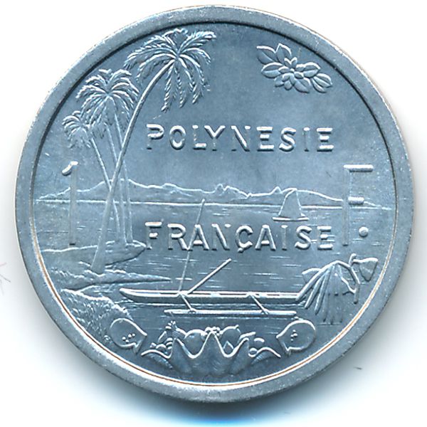 Французская Полинезия, 1 франк (1979 г.)