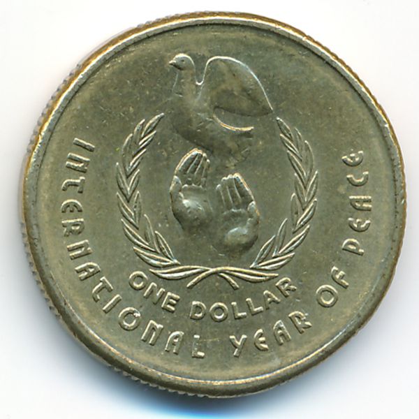 Австралия, 1 доллар (1986 г.)
