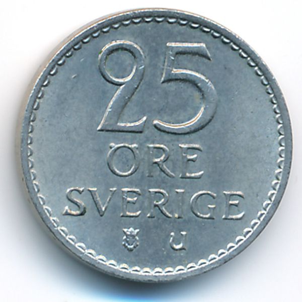 Швеция, 25 эре (1967 г.)