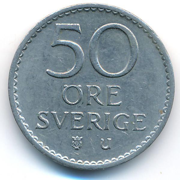 Швеция, 50 эре (1972 г.)