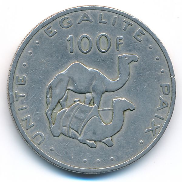 Джибути, 100 франков (2004 г.)