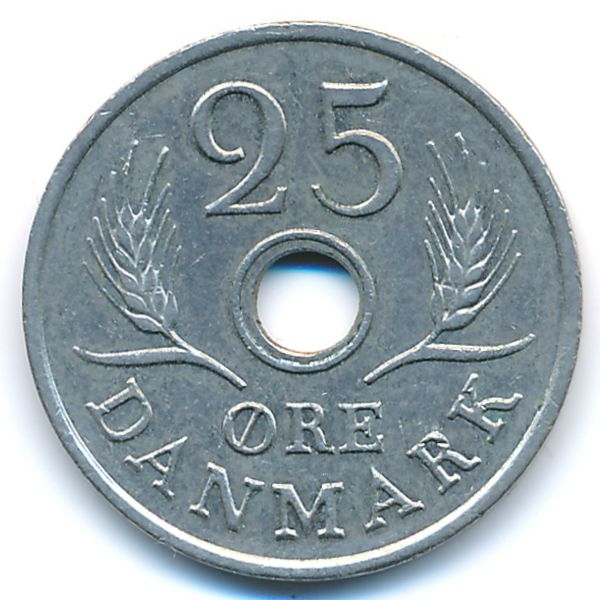 Дания, 25 эре (1969 г.)