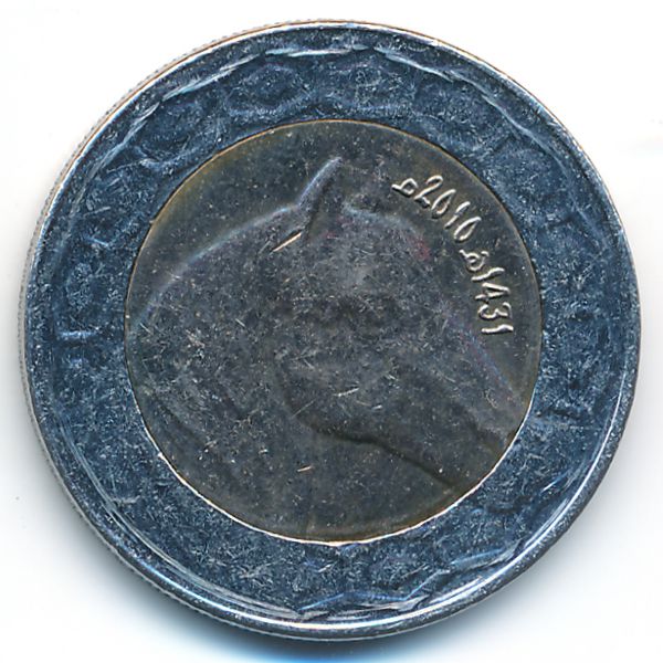Алжир, 100 динаров (2010 г.)