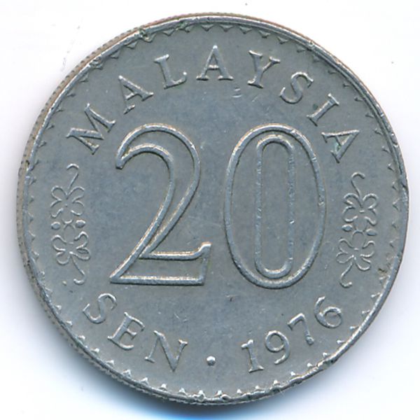 Малайзия, 20 сен (1976 г.)