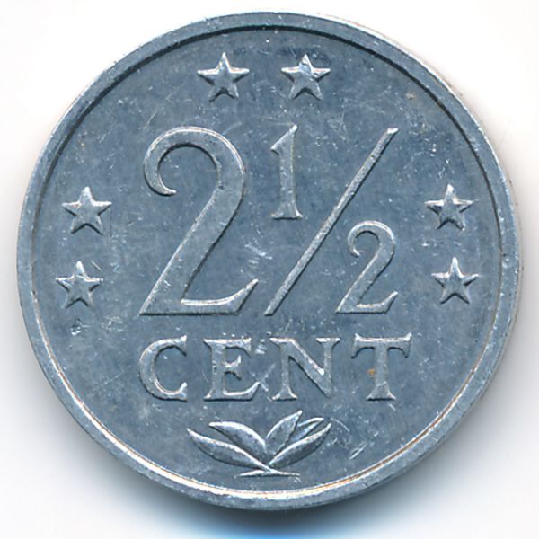 Антильские острова, 2 1/2 цента (1979 г.)