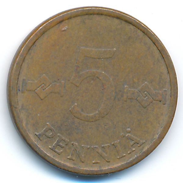 Финляндия, 5 пенни (1971 г.)