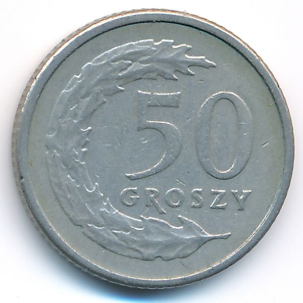 Польша, 50 грошей (1992 г.)