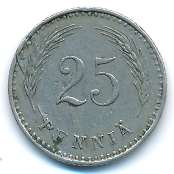 Финляндия, 25 пенни (1928 г.)