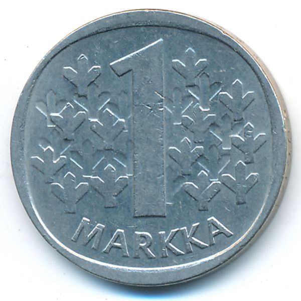 Финляндия, 1 марка (1988 г.)