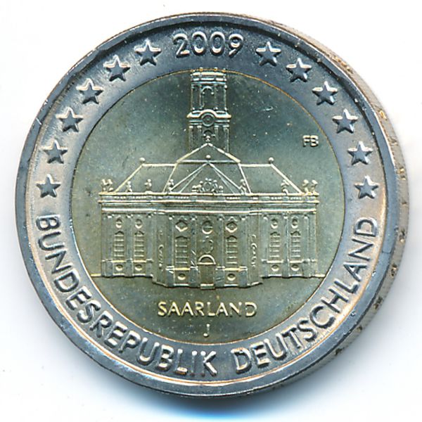 Германия, 2 евро (2009 г.)