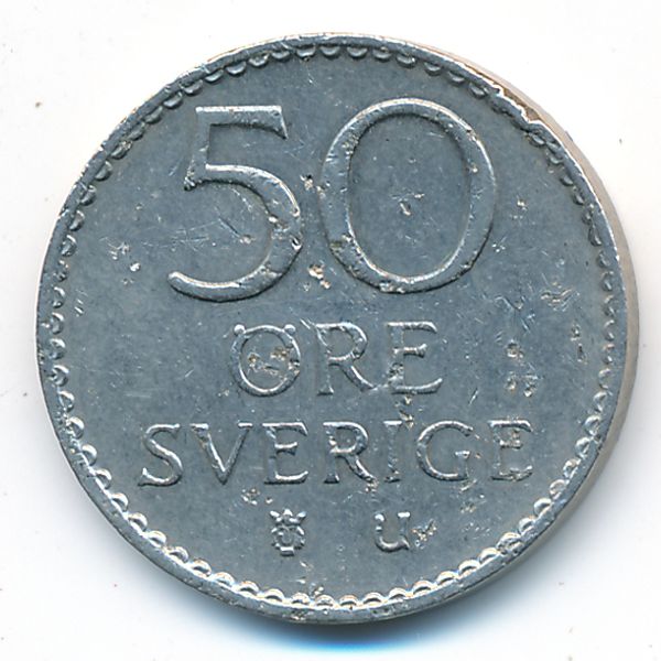 Швеция, 50 эре (1973 г.)