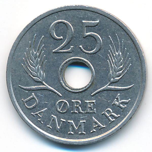 Дания, 25 эре (1966 г.)