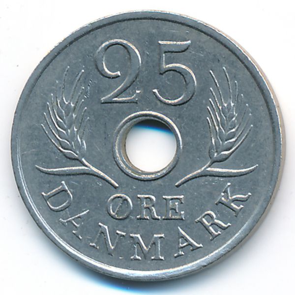 Дания, 25 эре (1968 г.)