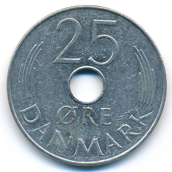 Дания, 25 эре (1975 г.)