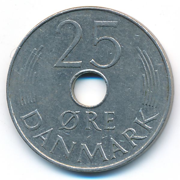 Дания, 25 эре (1976 г.)