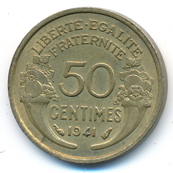 Франция, 50 сентим (1941 г.)