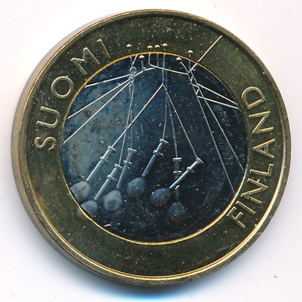 Финляндия, 5 евро (2010 г.)