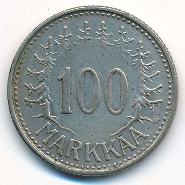 Финляндия, 100 марок (1958 г.)