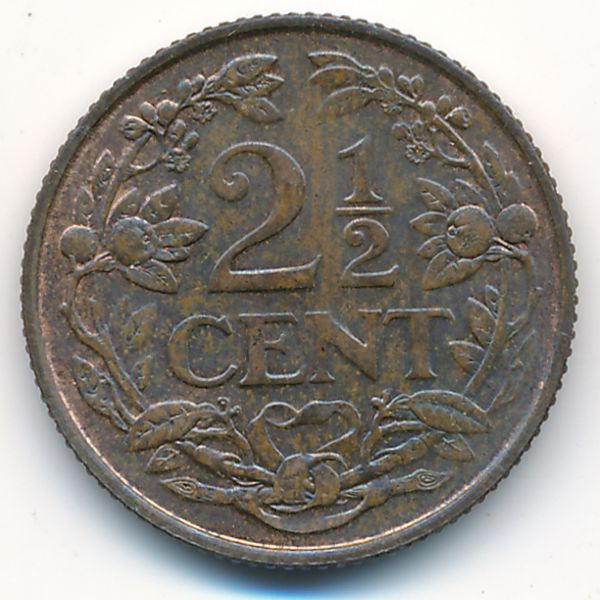 Антильские острова, 2 1/2 цента (1959 г.)