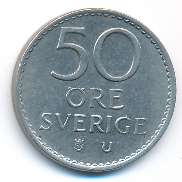 Швеция, 50 эре (1963 г.)