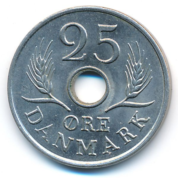 Дания, 25 эре (1968 г.)