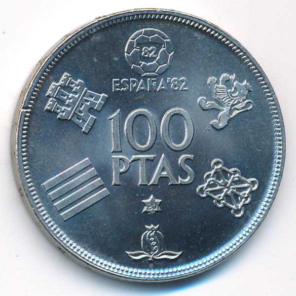 Испания, 100 песет (1980 г.)