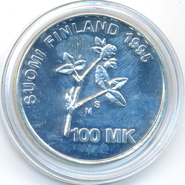 Финляндия, 100 марок (1995 г.)