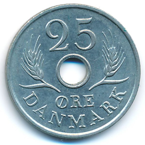 Дания, 25 эре (1968 г.)