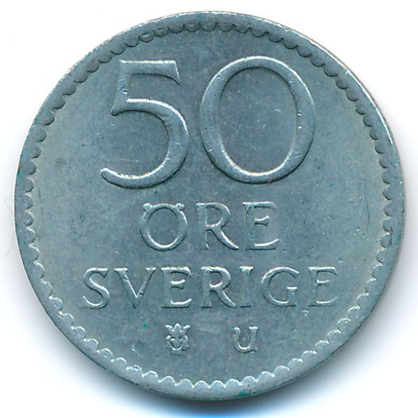 Швеция, 50 эре (1967 г.)