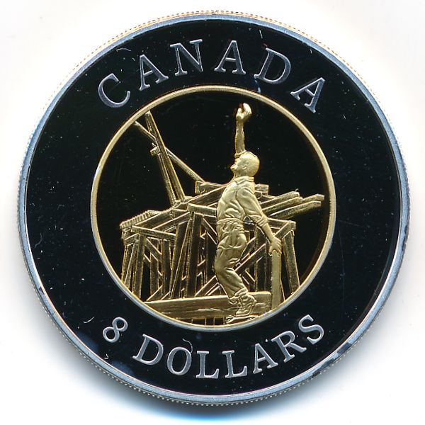 Канада, 8 долларов (2005 г.)