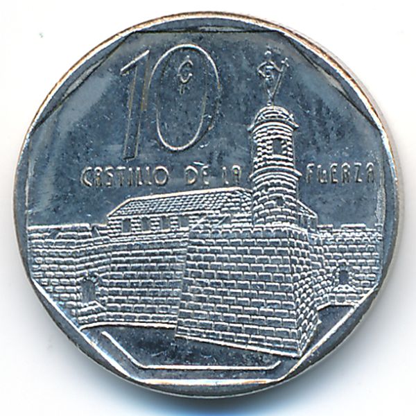 Куба, 10 сентаво (1996 г.)