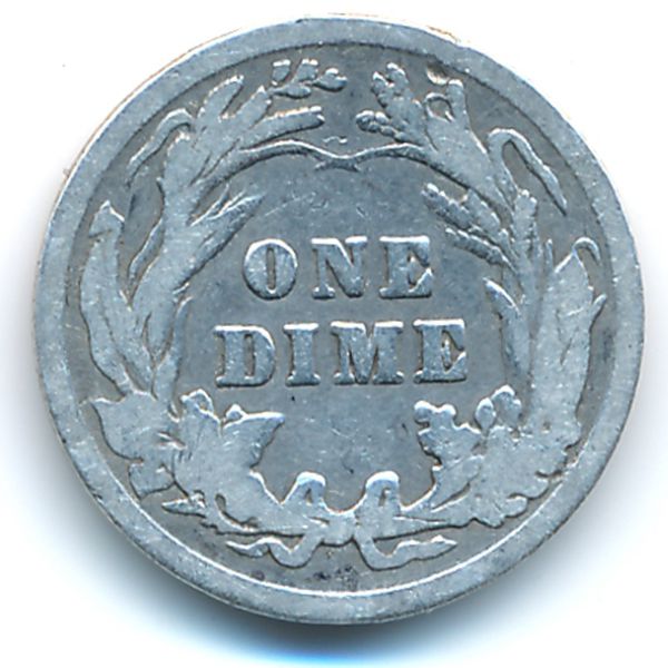 США, 1 дайм (1902 г.)