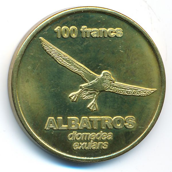 Французские Южные и Антарктические Территории., 100 франков (2011 г.)