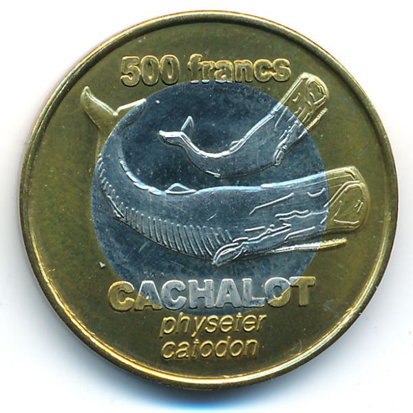 Французские Южные и Антарктические Территории., 500 франков (2011 г.)