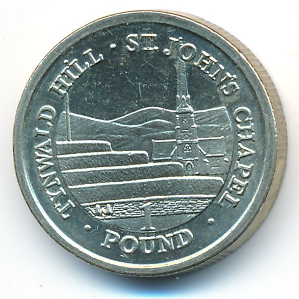 Остров Мэн, 1 фунт (2009 г.)