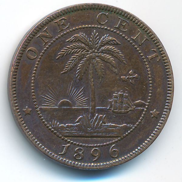 Либерия, 1 цент (1896 г.)
