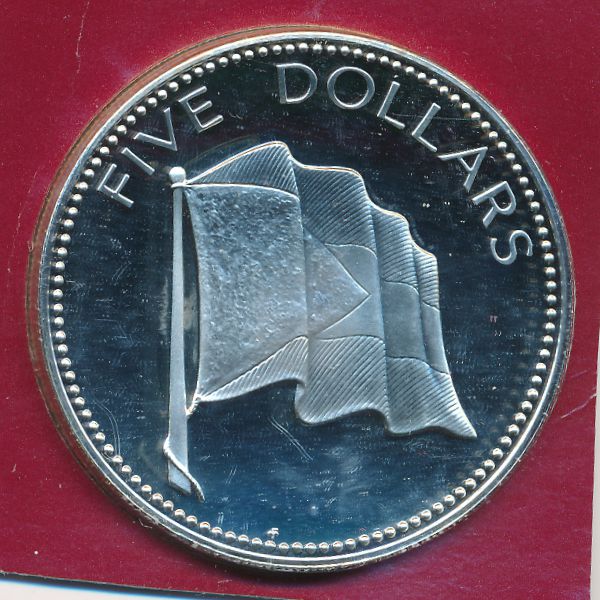 Багамские острова, 5 долларов (1980 г.)