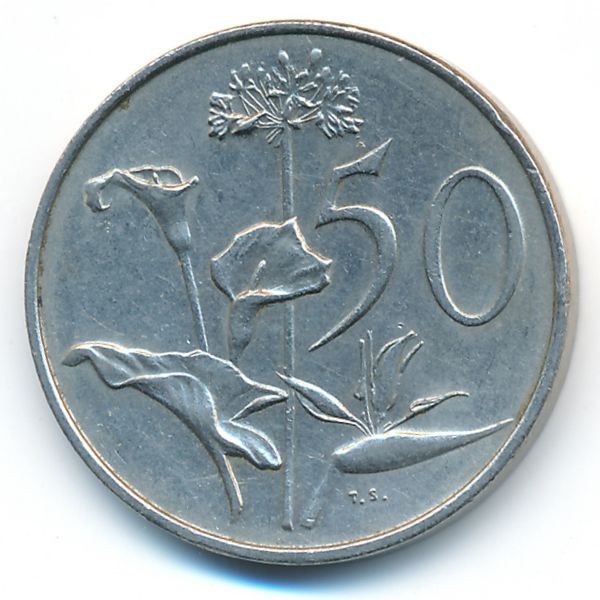 ЮАР, 50 центов (1981 г.)