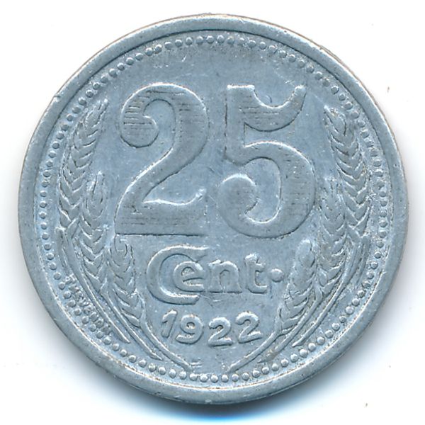 Франкфурт, 25 сантимов (1922 г.)