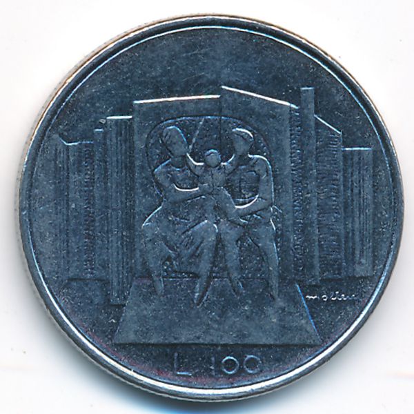 Сан-Марино, 100 лир (1976 г.)