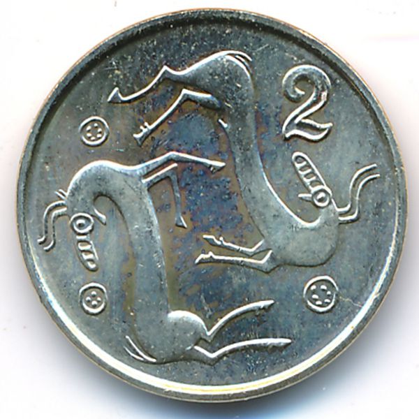 Кипр, 2 цента (2003 г.)
