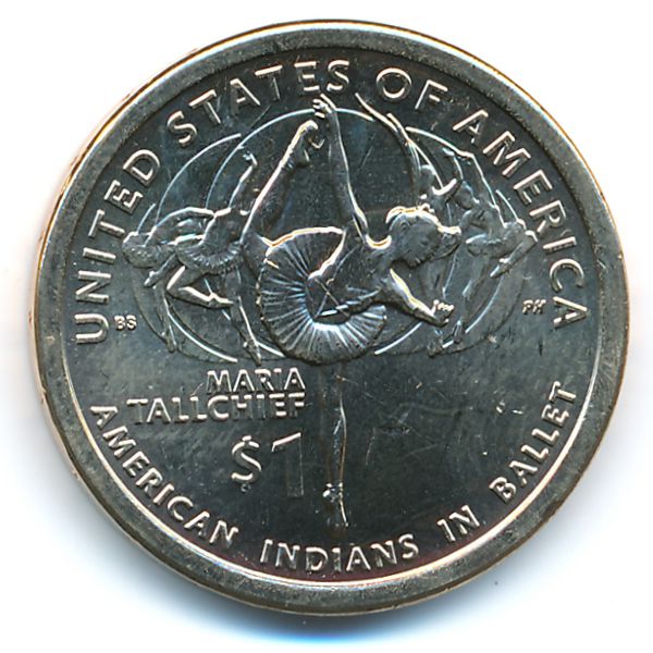 США, 1 доллар (2023 г.)